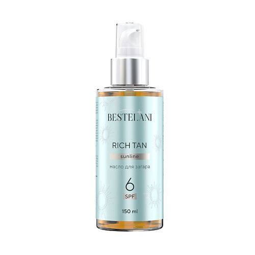 BESTELANI Масло для загара 6 spf , водостойкое Rich Tan 150 #1