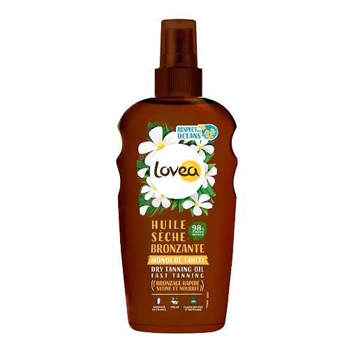 LOVEA Масло - бронзатор для тела сухое Dry Tanning Oil 150 #1