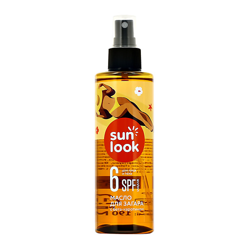 SUN LOOK Масло для загара SPF-6 190 #1