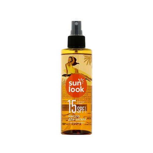 SUN LOOK Масло для загара SPF-15 190 #1