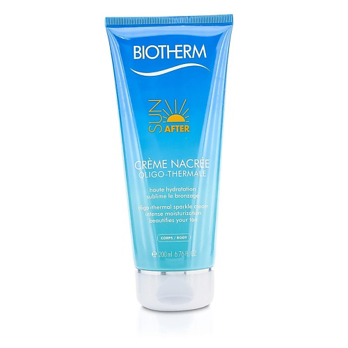 BIOTHERM Увлажняющий восстанавливающий крем после загара с эффектом сияния After Sun Oligo-Thermal 200 #1