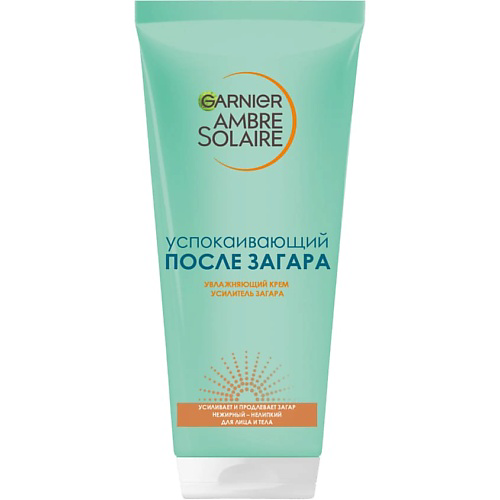 GARNIER Увлажняющий крем после загара, усилитель загара Ambre Solaire 200 #1