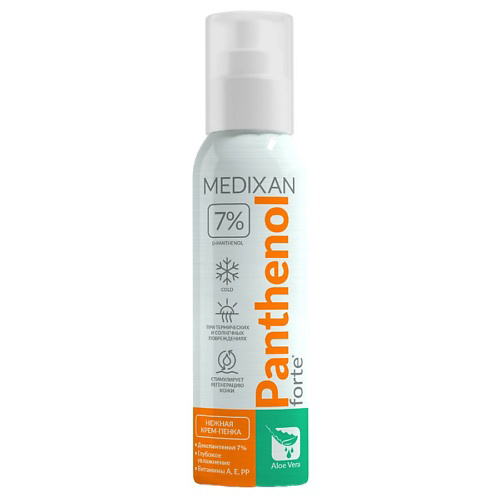 MEDIXAN 5501 Пантенол 7% Forte NEW охлаждающий 150 #1