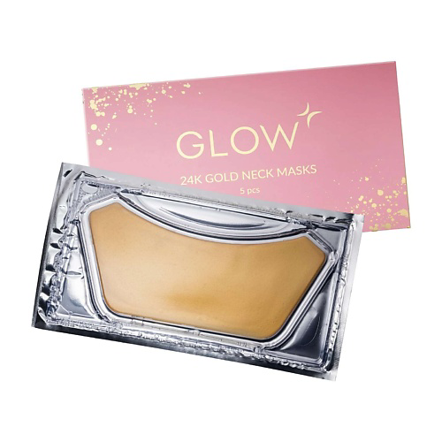 GLOW 24K GOLD CARE Маска (патчи) для шеи #1