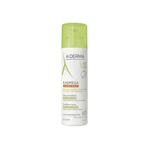 A-DERMA Смягчающий спрей-эмолент Exomega Control 50 #1