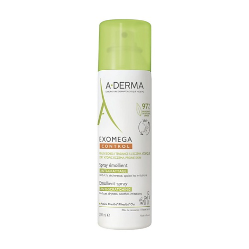 A-DERMA Смягчающий спрей-эмолент Exomega Control 200 #1