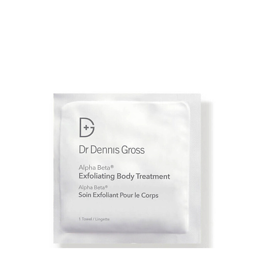 DR DENNIS GROSS Влажные салфетки для тела Alpha Beta Exfoliating #1