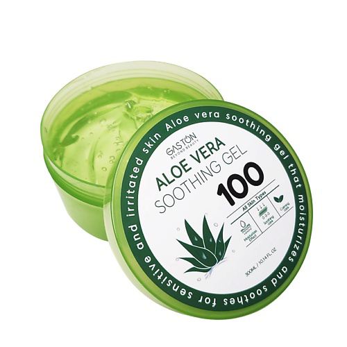GASTON Гель для тела успокаивающий с алоэ вера Aloe Vera Soothing Gel 300 #1