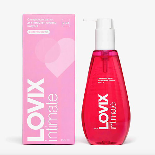 LOVIX Очищающее масло для интимной гигиены Rosy Oil 200 #1