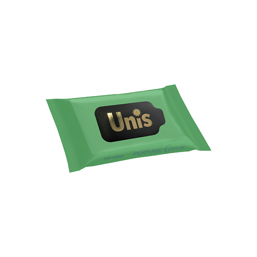 UNIS Влажные Салфетки  Антибактериальные Perfume Green #1