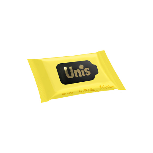 UNIS Влажные салфетки Антибактериальные Perfume Yellow #1