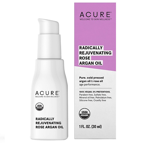 ACURE Комплекс органических масел арган, роза и герань Radically Rejuvenating 30 #1