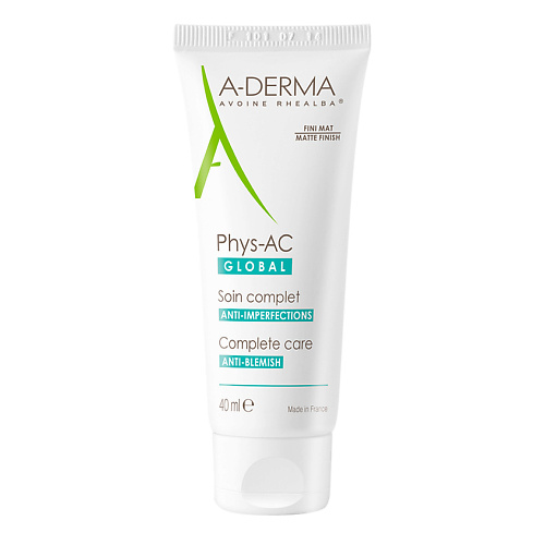 A-DERMA Уход за проблемной кожей PHYS-AC GLOBAL #1