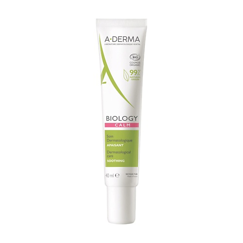 A-DERMA Успокаивающий смягчающий дерматологический флюид для хрупкой кожи Biology 40 #1