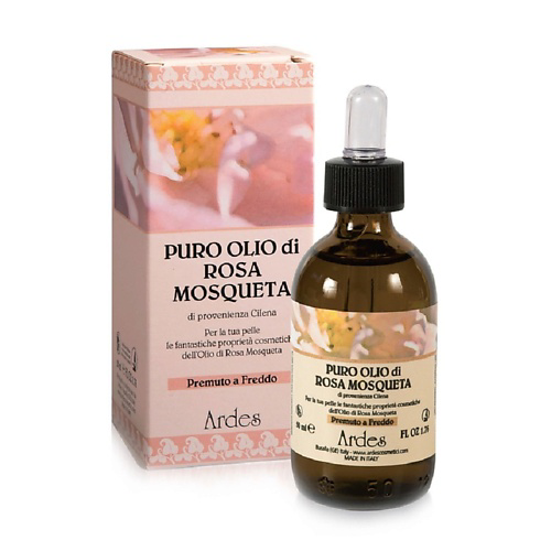 ARDES Масло чилийской мускусной розы холодного отжима puro olio di rosa mosqueta cilena premuto 50 #1