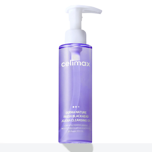 CELIMAX Гидрофильное масло от чёрных точек FreshBlackhead Jojoba Cleansing Oil 150 #1