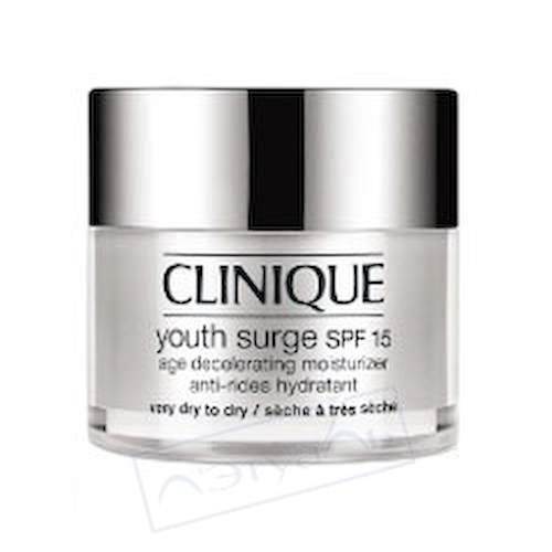 CLINIQUE Увлажняющий крем для лица, сохраняющий молодость кожи Youth Surge SPF 15 Age Decelerating Moisturizer для сухой кожи #1
