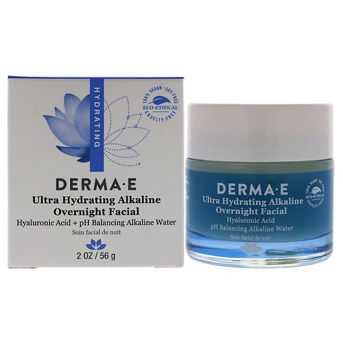 DERMA-E Маска для лица ночная увлажняющая щелочная Ultra Hydrating Alkaline Overnight Facial 56 #1