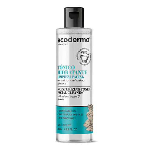 ECODERMA Тоник для лица увлажняющий Moisturizing Toner Facial Cleaning 200 #1
