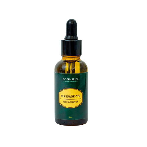 ECOHOLY Масло для лица массажное Face&Body Massage Oil 30 #1
