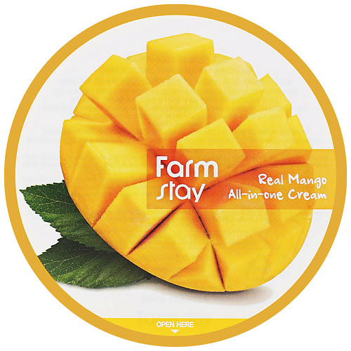 FARMSTAY Крем для лица и тела с экстрактом манго многофункциональный Real Mango All-In-One Cream 300 #1