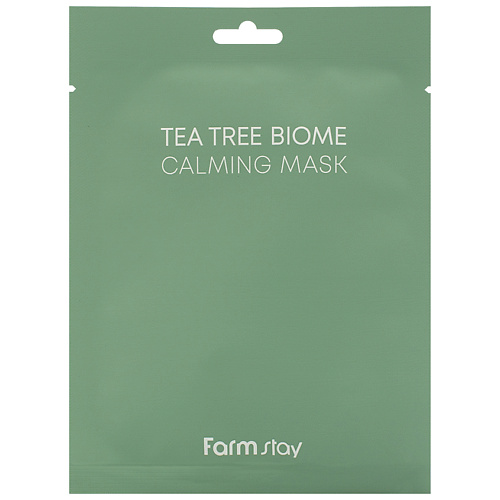 FARMSTAY Маска для лица тканевая с экстрактом чайного дерева Tea Tree Biome Calming Mask 25 #1