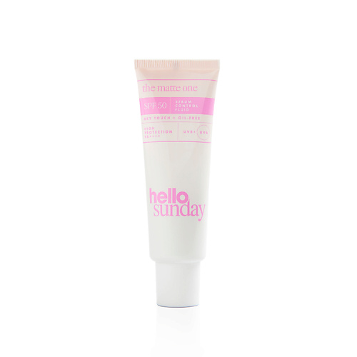 HELLO SUNDAY Флюид для лица себорегулирующий SPF 50 The Matte One Sebum Control Fluid 50 #1
