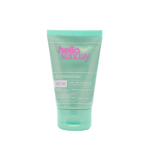 HELLO SUNDAY Крем для лица минеральный SPF 50 The Mineral One Face Moisturiser 50 #1