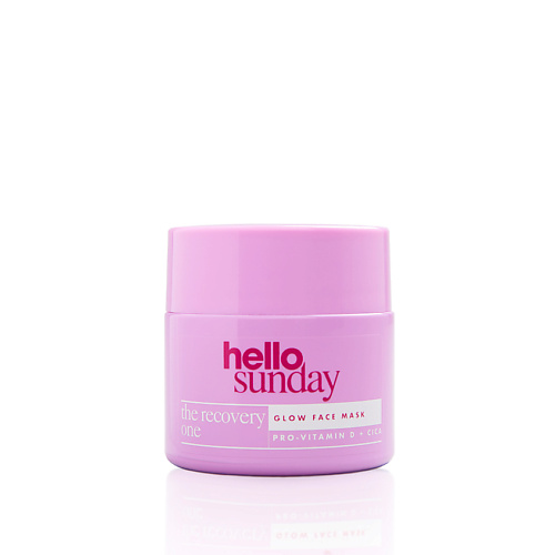 HELLO SUNDAY Маска для сияния кожи лица восстанавливающая и увлажняющая The Recovery One Glow Face Mask #1