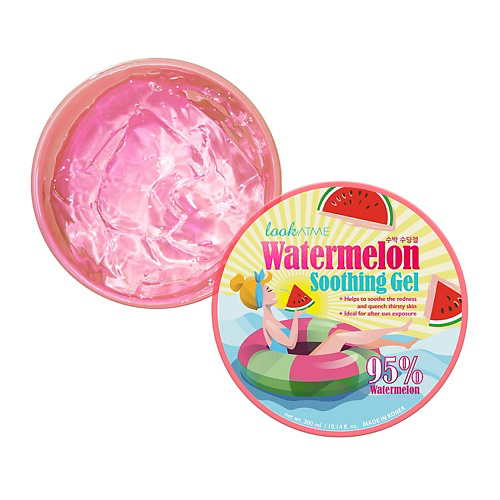 LOOK AT ME Гель увлажняющий Арбуз Watermelon Soothing Gel 300 #1