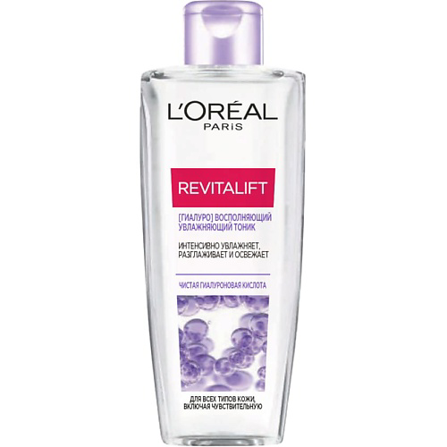 L'ORÉAL PARIS Тоник для лица восполняющий увлажняющий для всех типов кожи Revitalift 200 #1