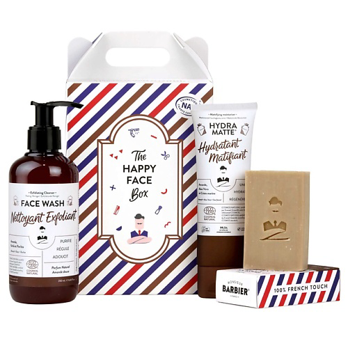 MONSIEUR BARBIER Набор THE HAPPY FACE BOX #1