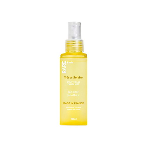RARE PARIS Тоник-мист для лица успокаивающий Tresor Solaire Facial Mist 120 #1