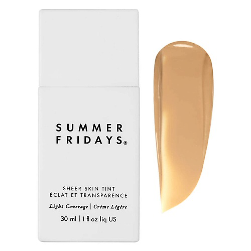SUMMER FRIDAYS Тональная основа Sheer Skin Tint #1