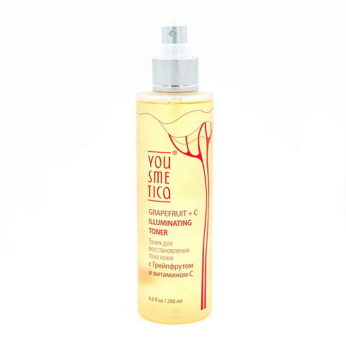YOUSMETICA Тоник для восстановления тона кожи с Грейпфрутом и витамином C Graperuit+ C Illuminating Toner #1