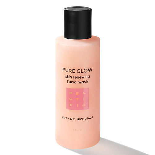 BEAUTIFIC Гель-скраб для умывания обновляющий с витамином С и низким pH Pure Glow 150 #1