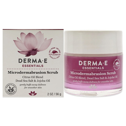 DERMA-E Скраб для лица с морской солью и эфирными маслами Microdermabrasion Scrub 56 #1