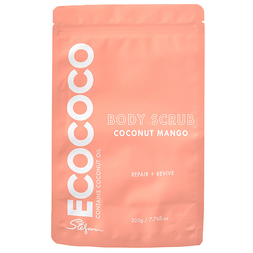 ECOCOCO Скраб для тела для восстановления Манго и Кокос Body Scrub Coconut Mango 220 #1