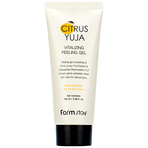 FARMSTAY Пилинг-гель для лица отшелушивающий с экстрактом юдзу Citrus Yuja Vitalizing Peeling Gel 100 #1