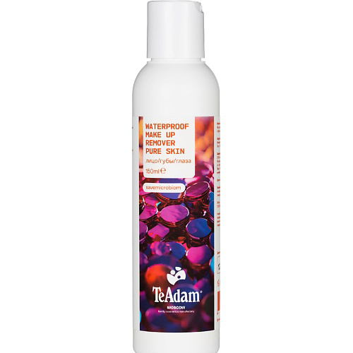 TEADAM Ремувер для снятия водостойкого макияжа WATERPROOF MAKE UP REMOVER PURE SKIN 150 #1