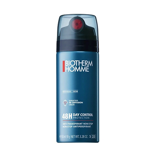 BIOTHERM Мужской дезодорант-спрей, 48 часов защиты от пота и запаха Homme 48H Day Control 150 #1