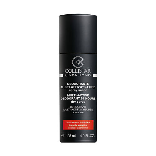 COLLISTAR Дезодорант «сухой спрей» для мужчин Linea Uomo Multi-Active Deodorant 125 #1