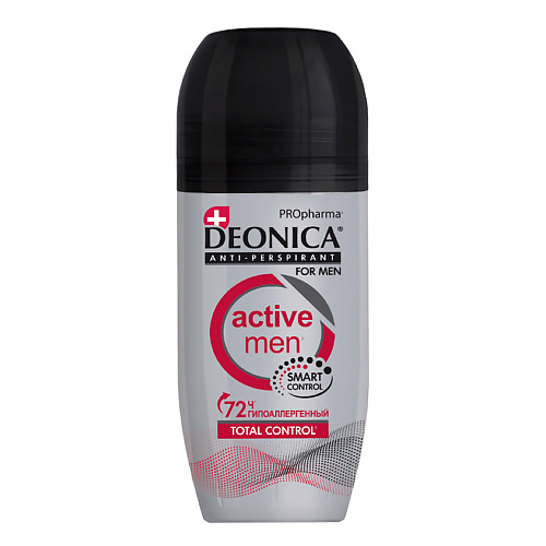 Deonica DEONICA Антиперспирант "ACTIVE MEN" PRO Pharma FOR MEN (ролик) 50 #1