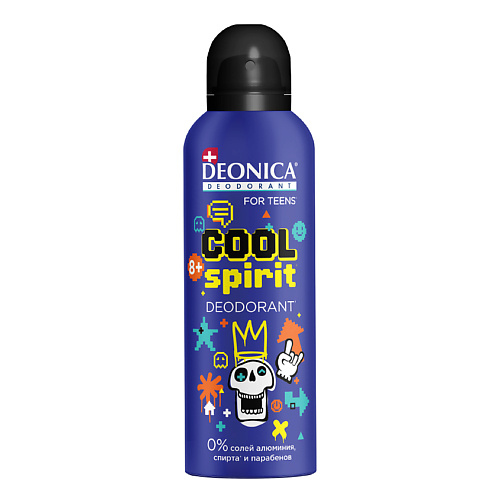 Deonica DEONICA Спрей дезодорант детский Cool Spirit защищает от запахов до 24 часов 125 #1