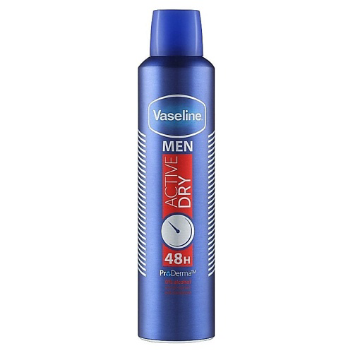 VASELINE Дезодорант-спрей Men Active Dry 48H 250 #1