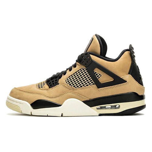 NIKE Кроссовки для женщин 4 Retro Mushroom #1