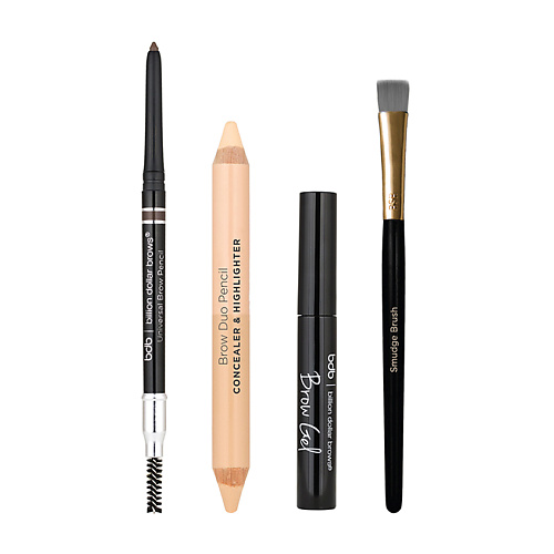 BILLION DOLLAR BROWS Набор бестселлеров для макияжа бровей #1