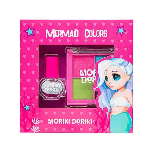 MORIKI DORIKI Набор для макияжа MAKE-UP SET MERMAID COLORS #1