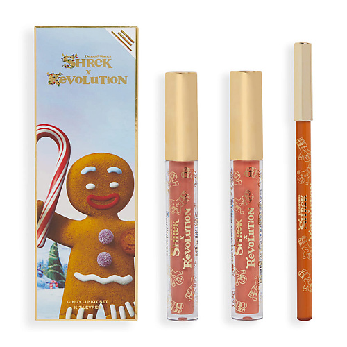 REVOLUTION MAKEUP Набор Shrek Gingy Lip Kit #1