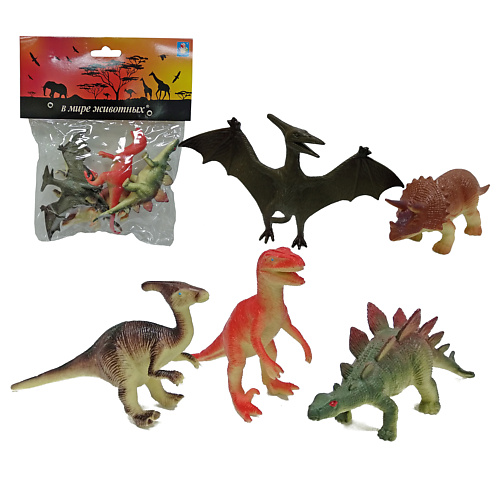 1TOY Игровой набор В мире Животных Динозавры #1